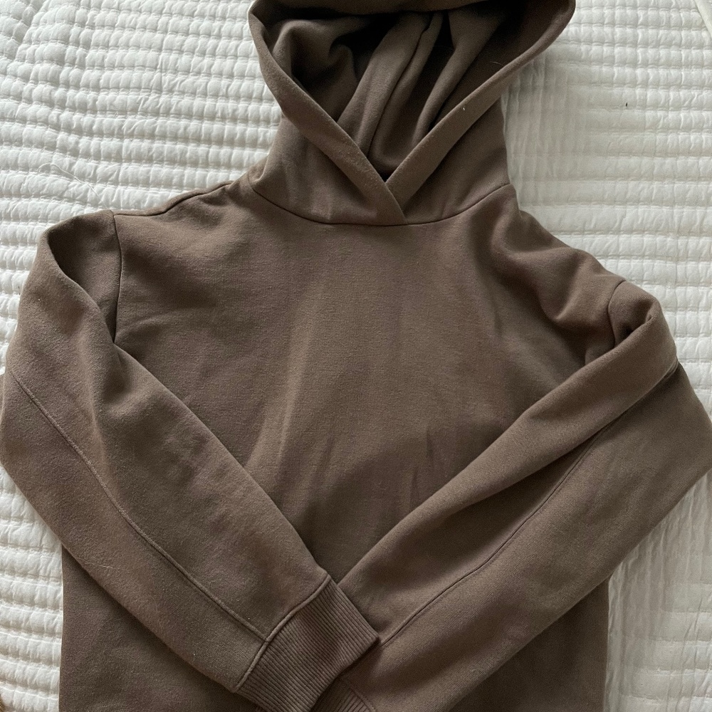 Cropped hoodie